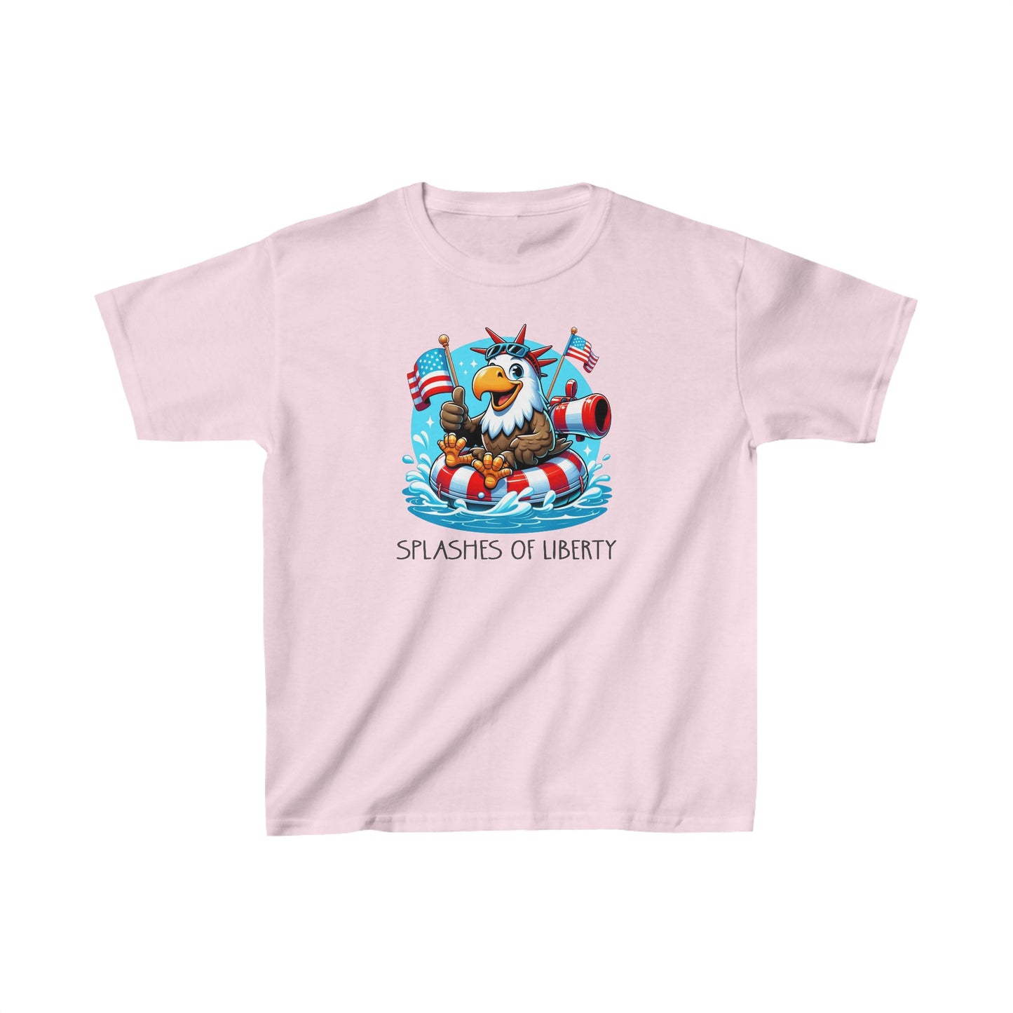 Splashes of Freedom - Kids Heavy Cotton™ Tee