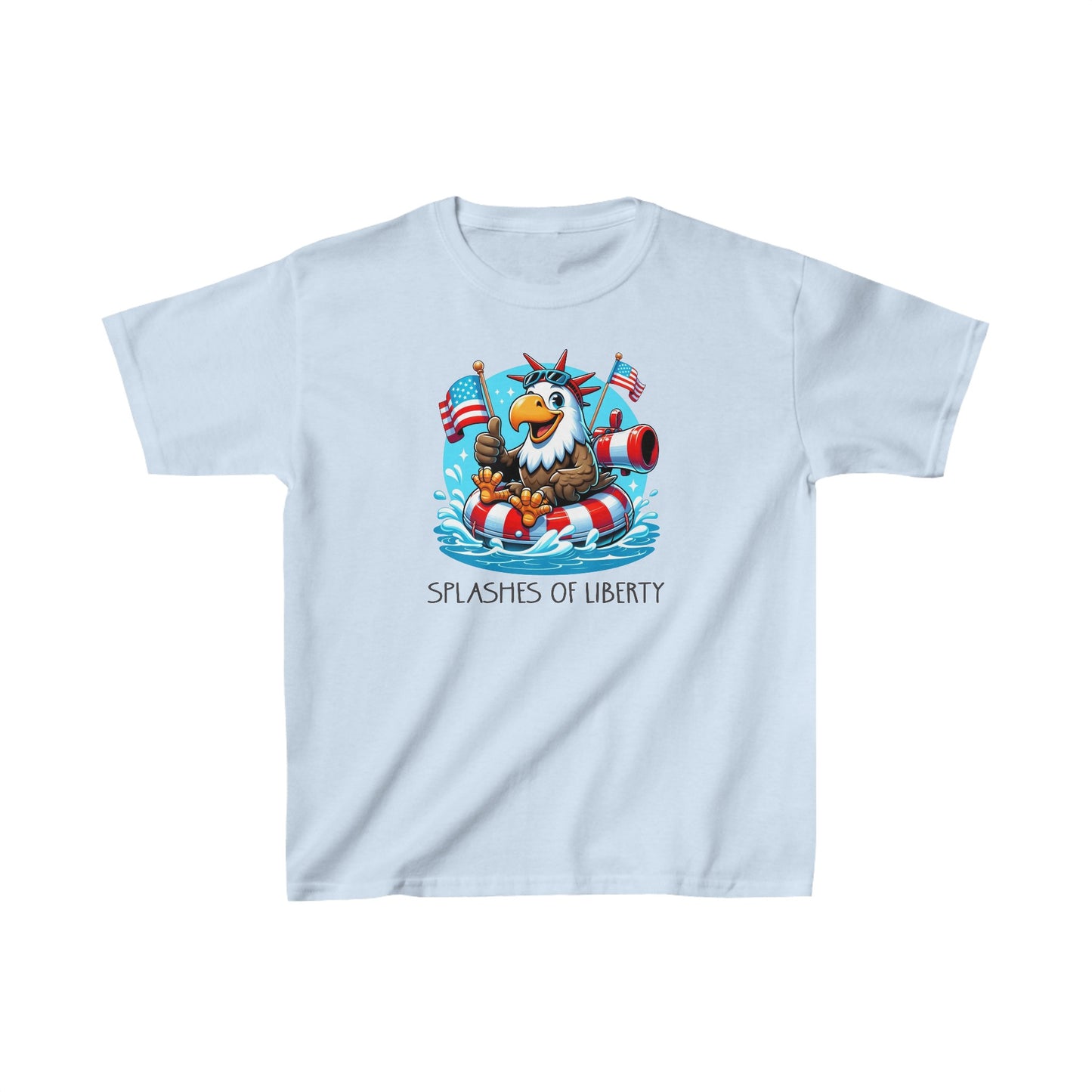 Splashes of Freedom - Kids Heavy Cotton™ Tee