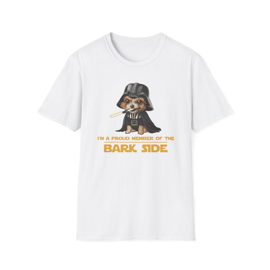 Funny Dog Lover Graphic Tee - Bark Side