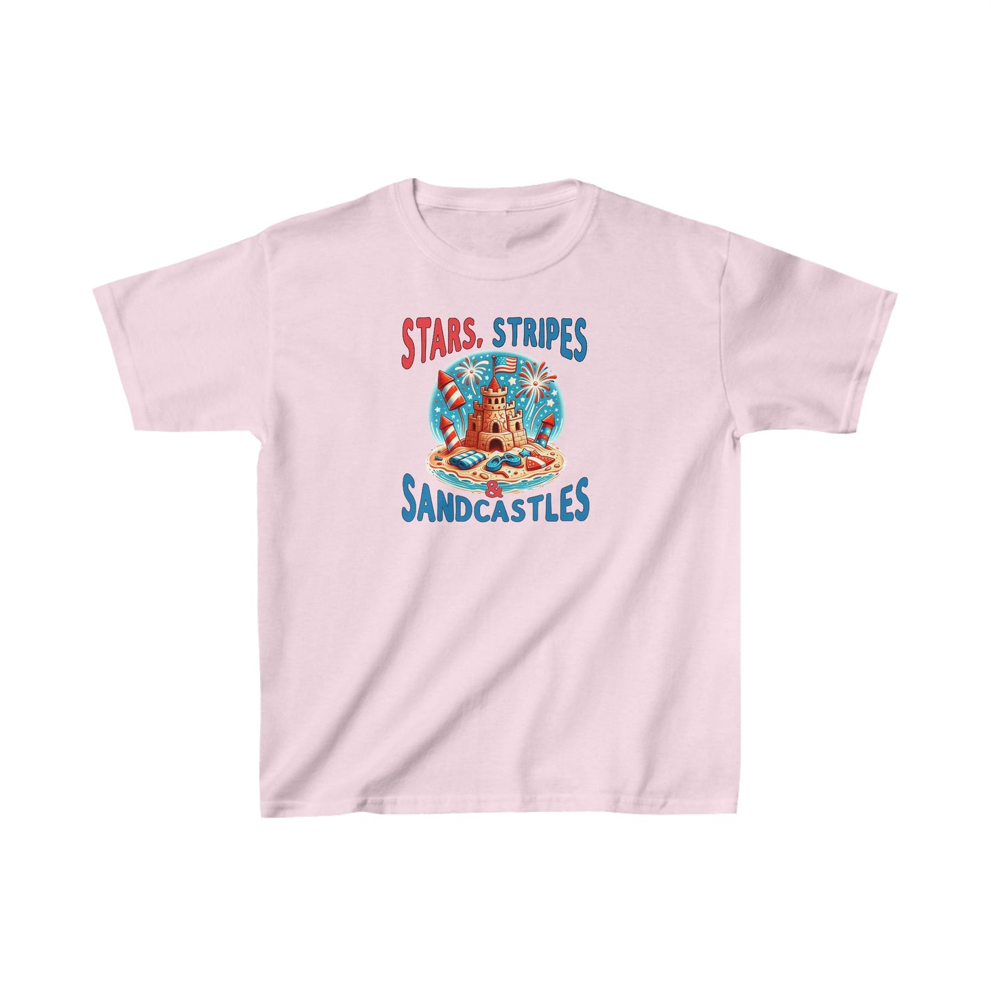 Stars, Stripes & Sandcastles - Kids Heavy Cotton™ Tee