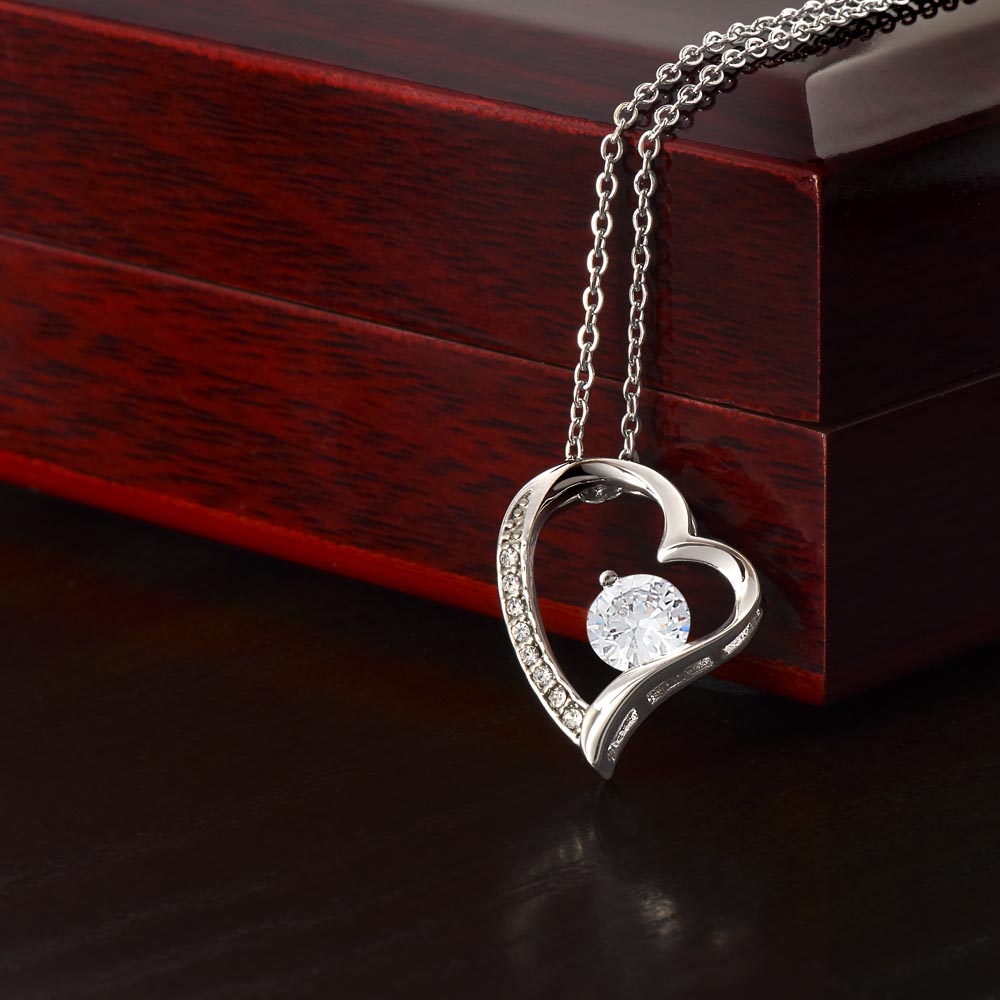 To My Mother - In -Law, A Gift I Treasure - Endless Devotion Necklace