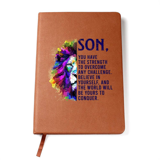 Son, You Have Strenght - Harmony Leather Journal