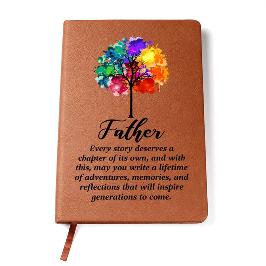 Father Every Story - Harmony Leather Journal