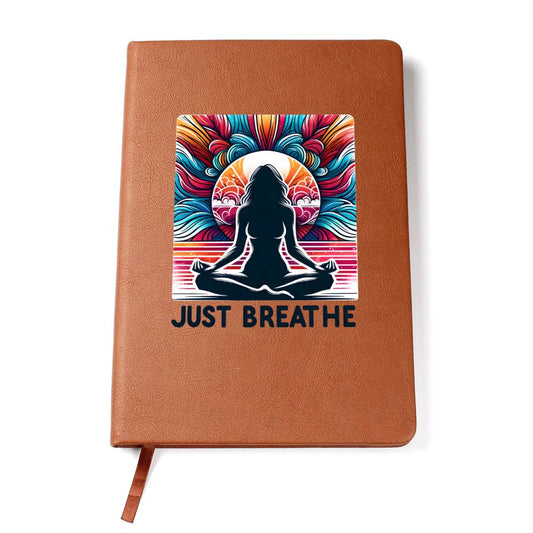 Just Breathe - Harmony Leather Journal