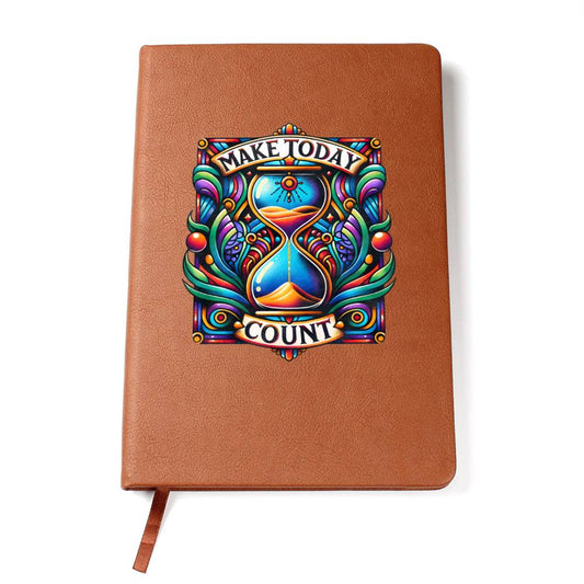 Make Today Count - Harmony Leather Journal