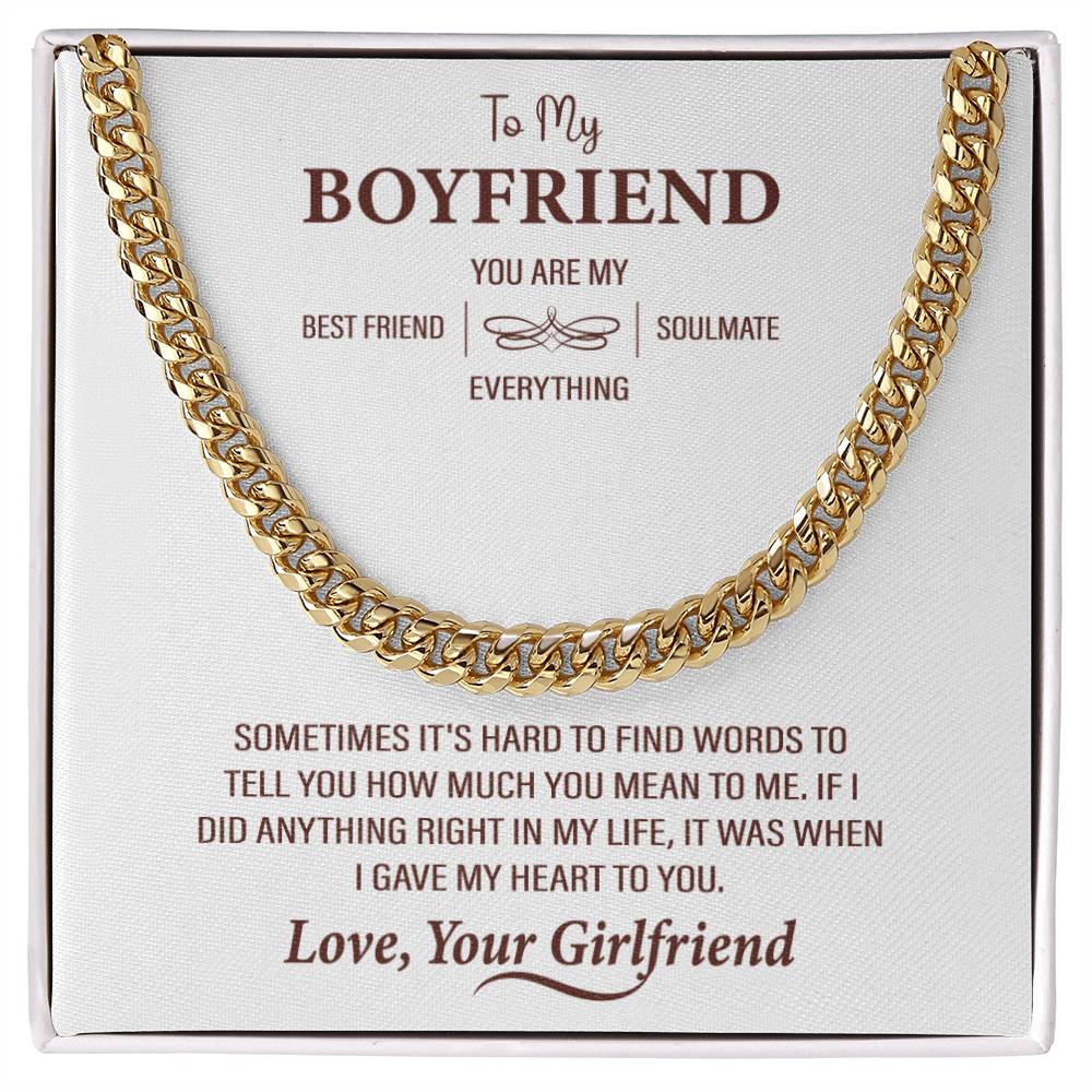 To My Boyfriend - My Everything - The Apex Chain