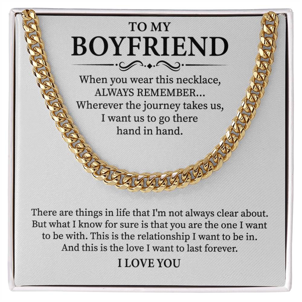 To My Boyfriend - I Know For Sure - The Apex Chain