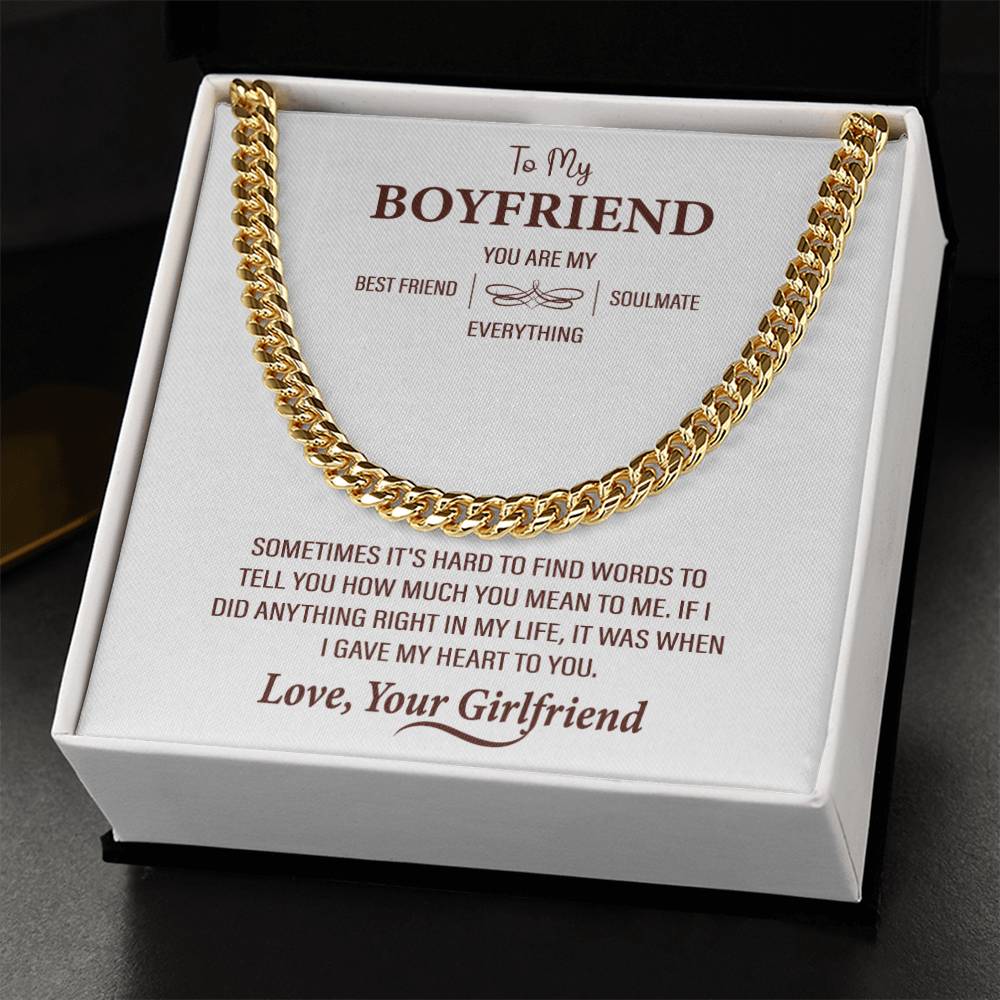 To My Boyfriend - My Everything - The Apex Chain