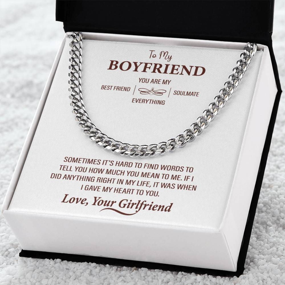 To My Boyfriend - My Everything - The Apex Chain