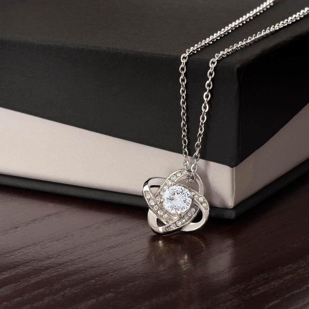 To My Mom, Will Always Be Your Little Boy - Infinite Love Necklace