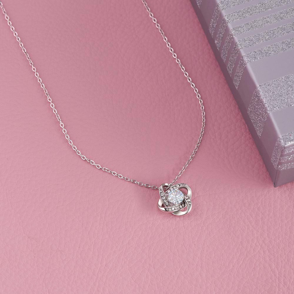 To My Mom, Will Always Be Your Little Boy - Infinite Love Necklace