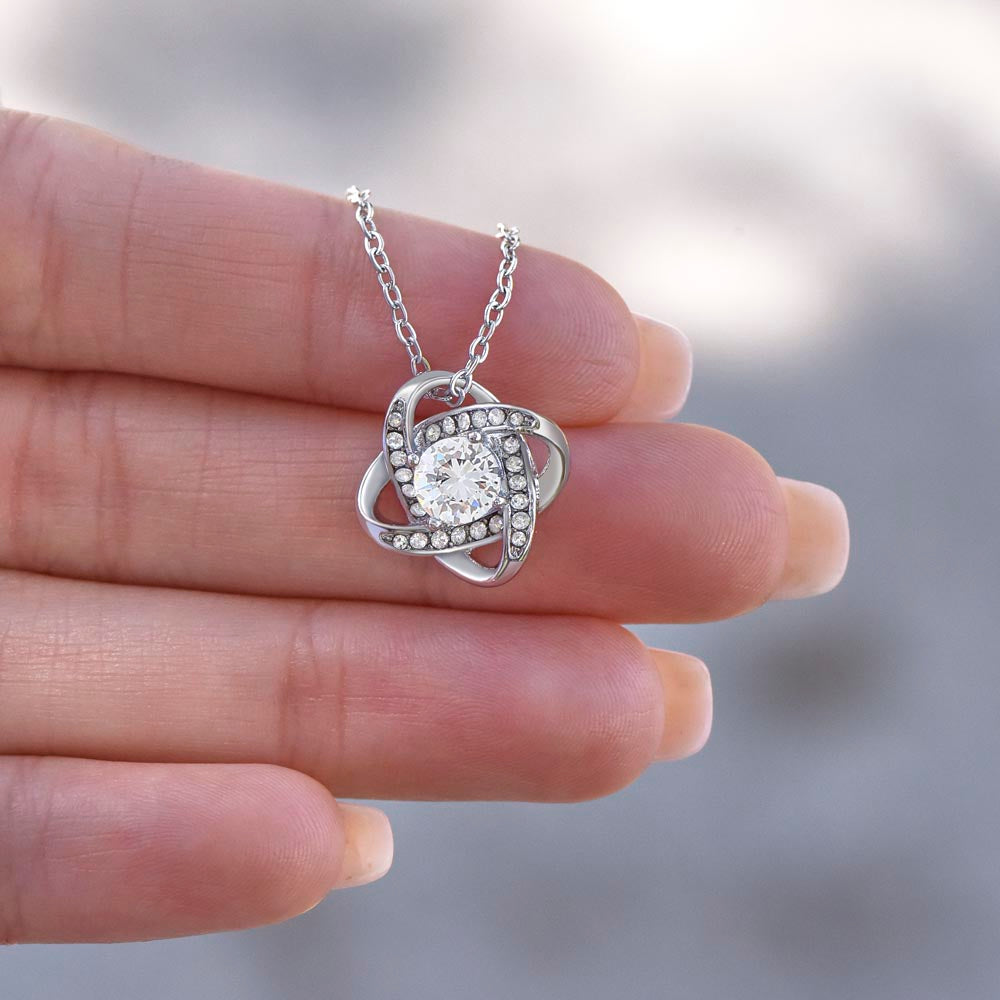 To My Mother, Sweetest Gift - Infinite Love Necklace