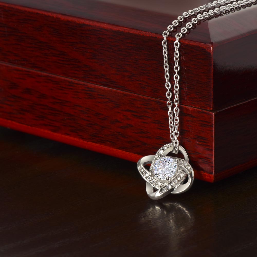 To My Mother, Sweetest Gift - Infinite Love Necklace