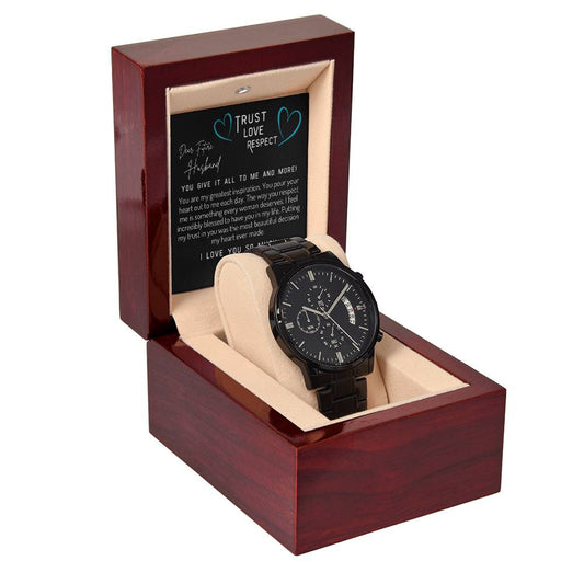 Dear Future Husband, Trust Love Respect - Harmony Chronograph Men's Watch