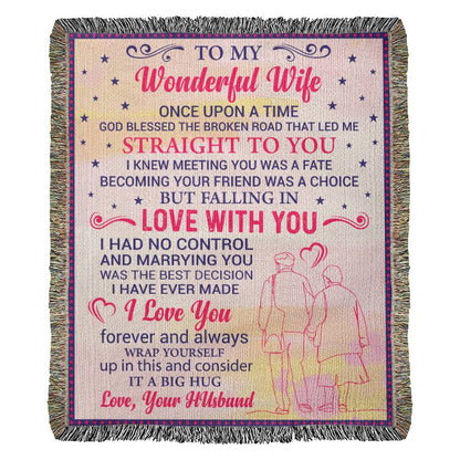 Wife - Once Upon A Time  - Harmony Woven Blanket