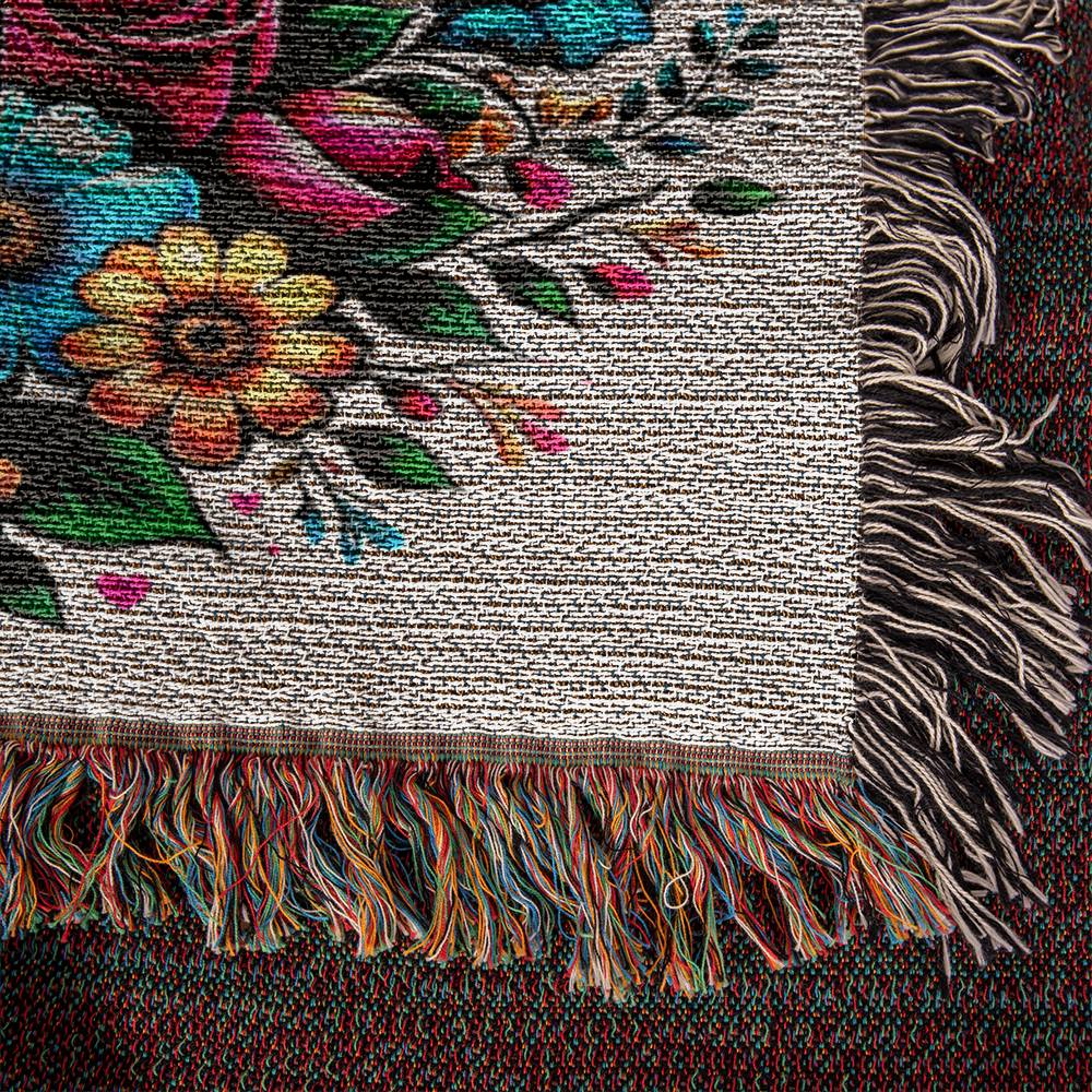 Mom, Words Can't Express - Harmony Woven Blanket