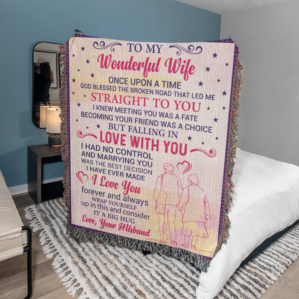 Wife - Once Upon A Time  - Harmony Woven Blanket